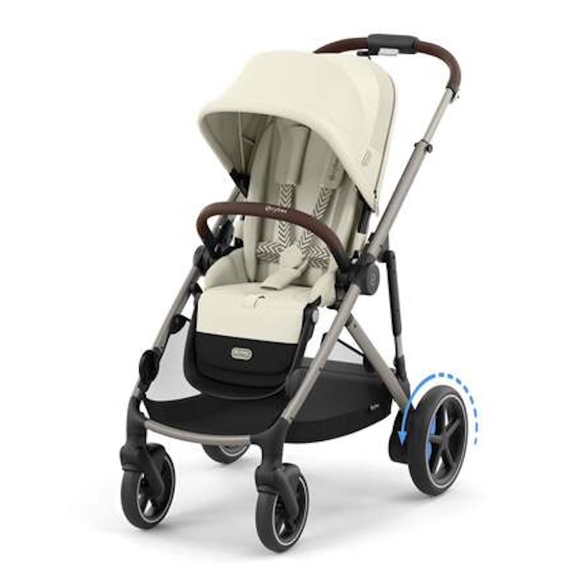 Carrito eGAZELLE S taupe BP Cybex Seashell Beige-light beige