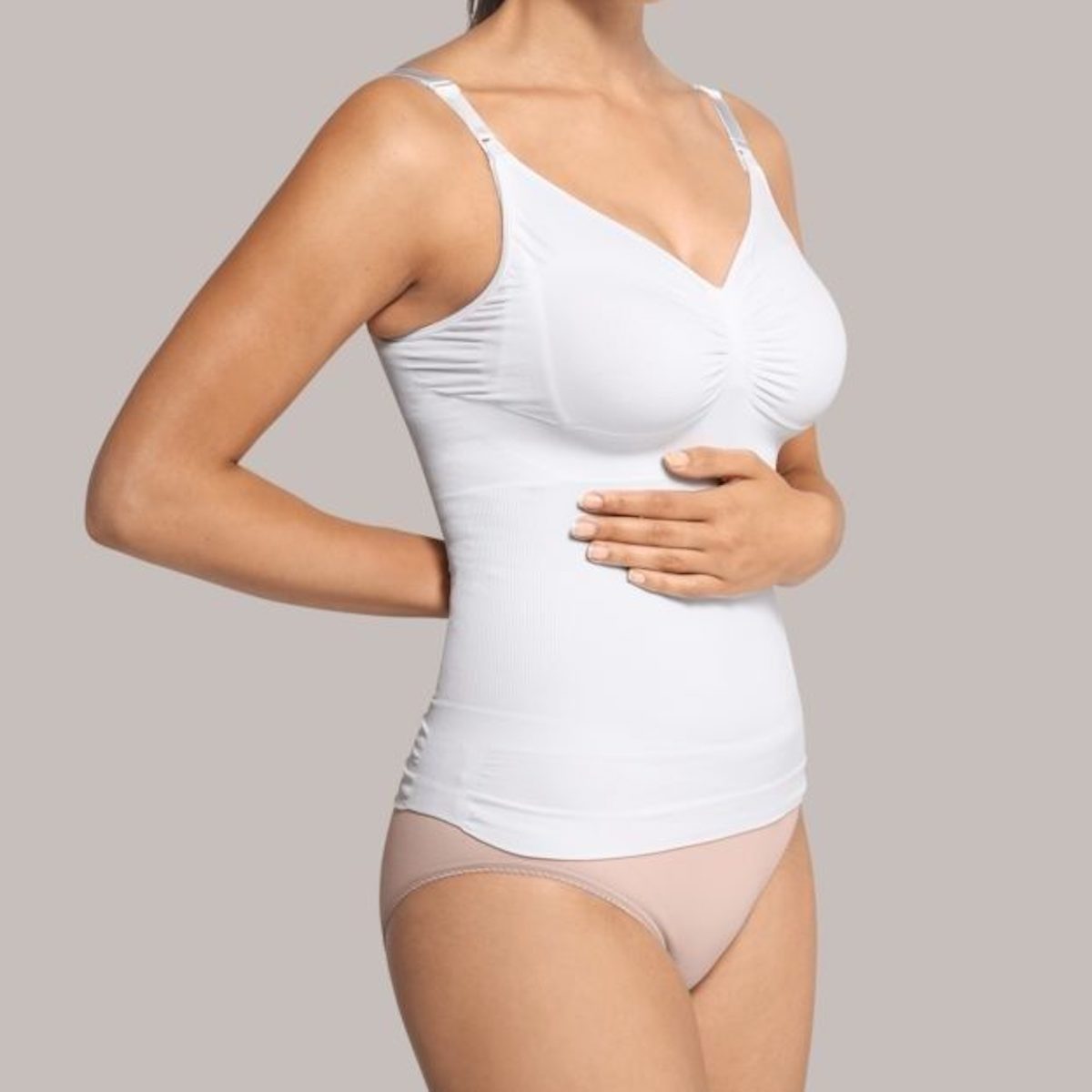 Carriwell Still- & Shapewear-Top M Weiß