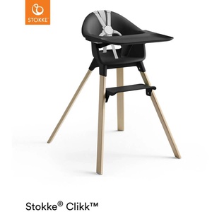 Chaise haute CLIKK™ Stokke black natural