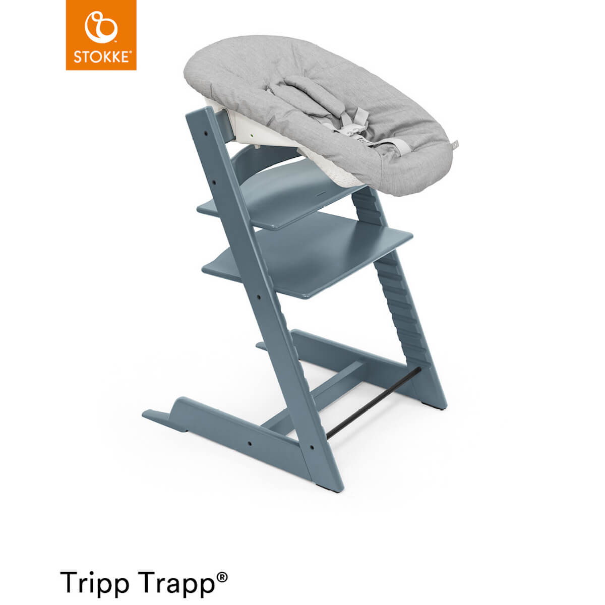 Chaise haute TRIPP TRAPP Stokke Fjord blue