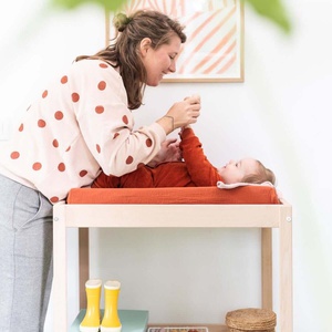 Changing Pad Cover Clay 48x70 Mundo Melocoton