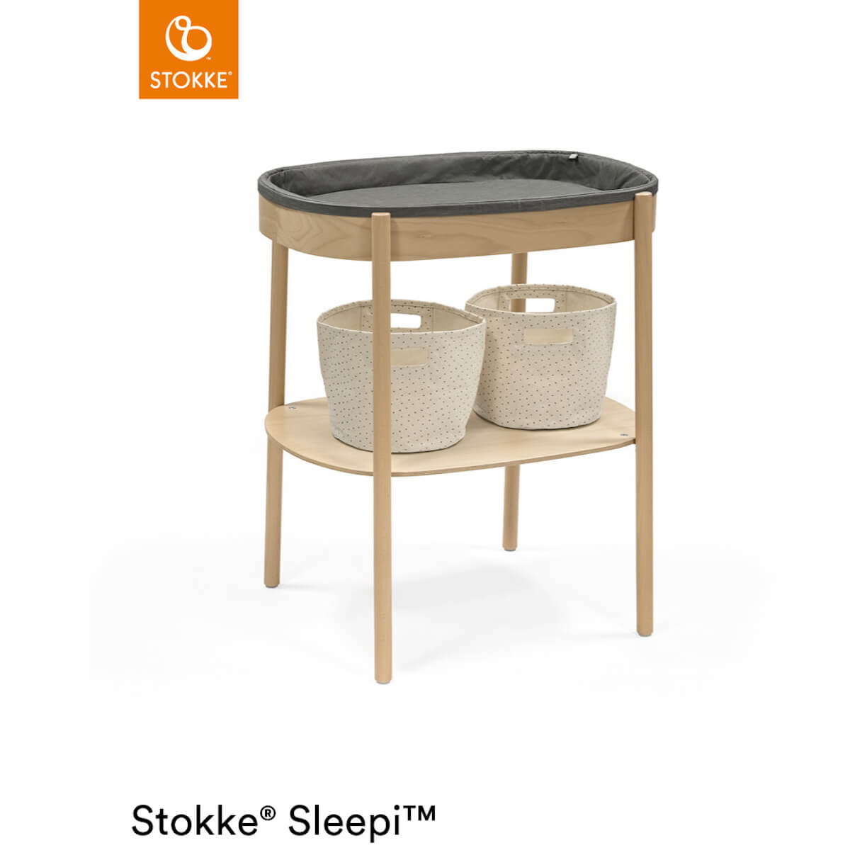 Changing table SLEEPI Stokke weiß