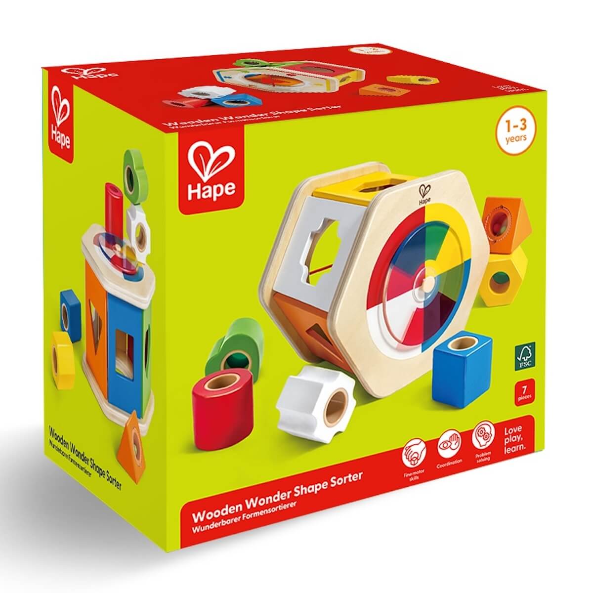Clasificador de Formas Wooden Wonder Hape