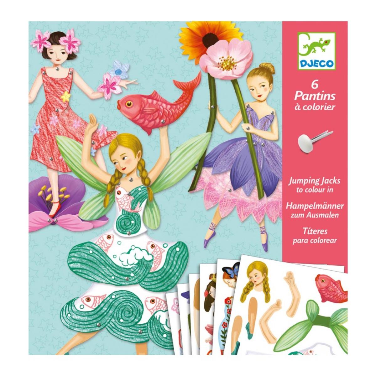 Coloriages Surprises Fées Djeco