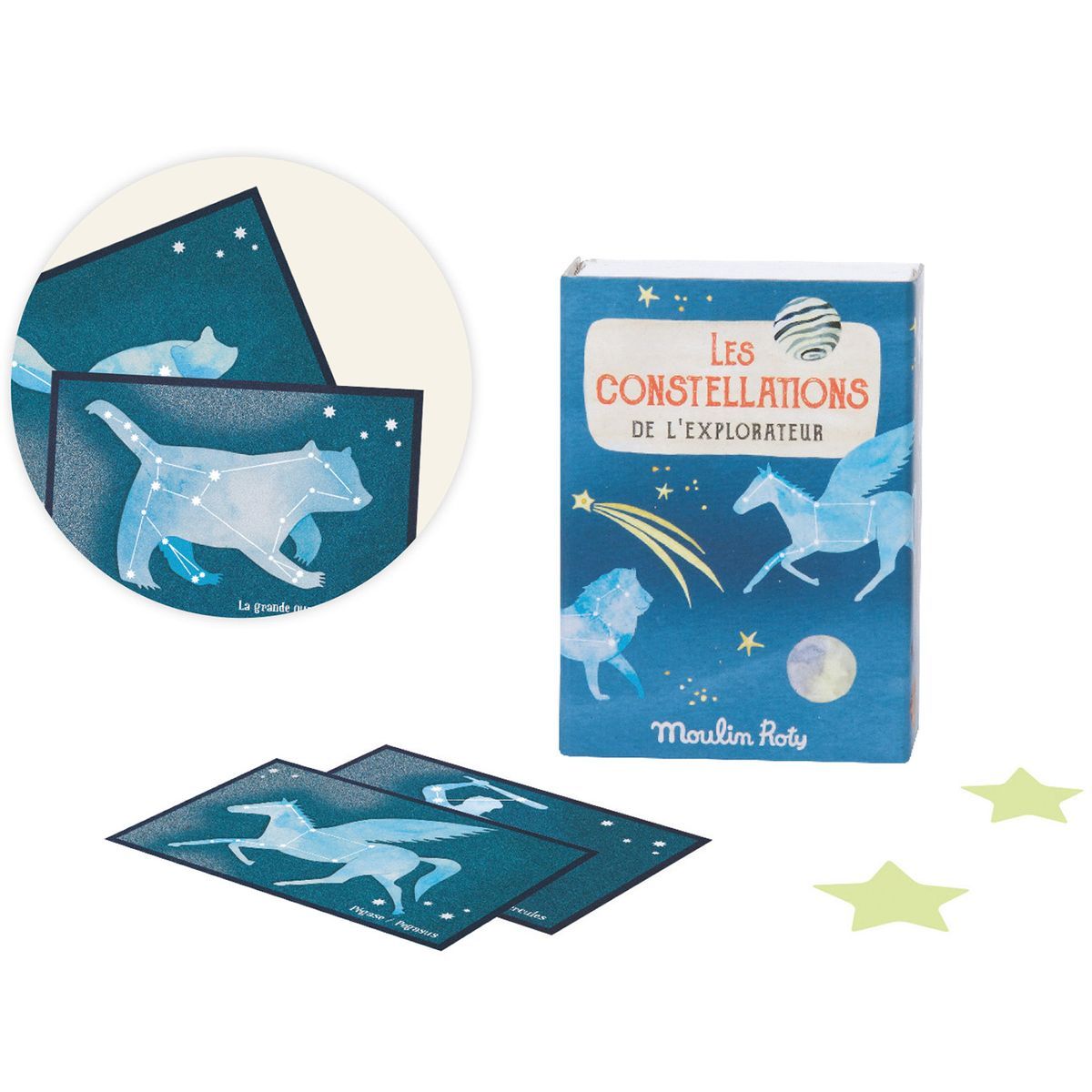 Constellations phosphorescentes de l'explorateur Le Jardin du Moulin (emb/9)