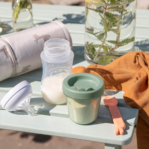 Contenedores porta alimentos 3-pack Croco Verde Done by Deer