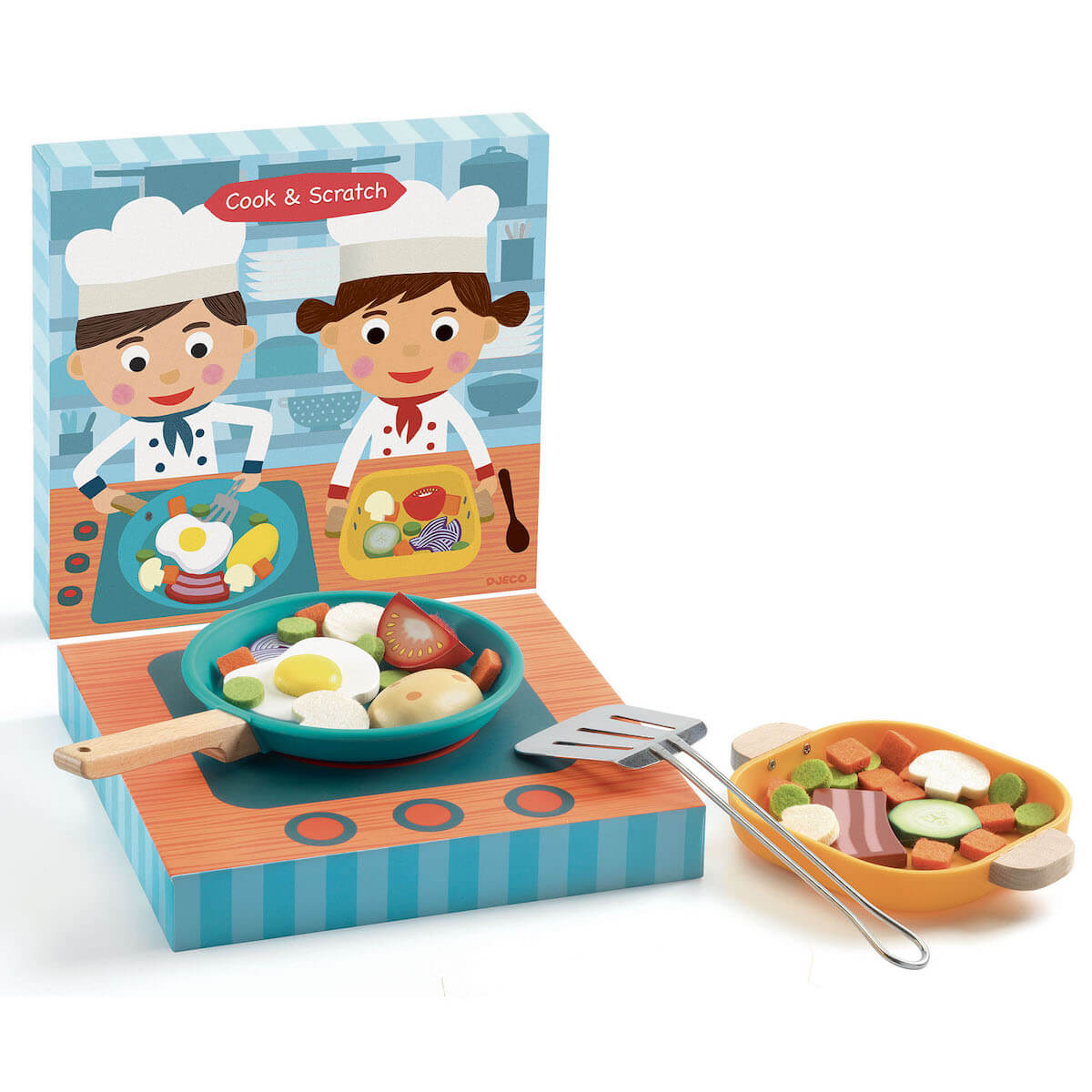 Cook & Scratch JEUX D'IMITATION Djeco