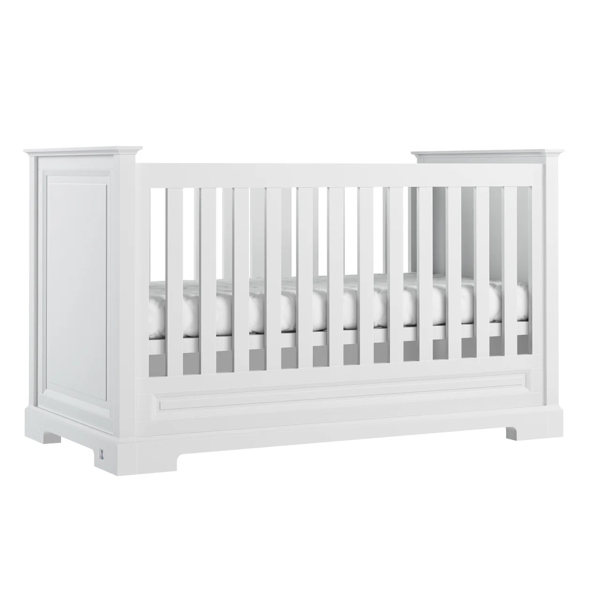 Cot ROYAL II 70x140cm (long side lattices) + 2 side panels (included) Lui e Lei