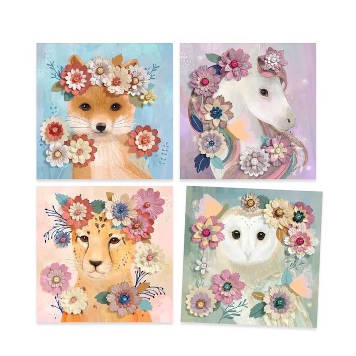 Couronnes de fleurs Djeco