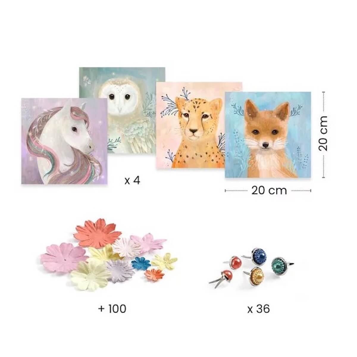 Couronnes de fleurs Djeco