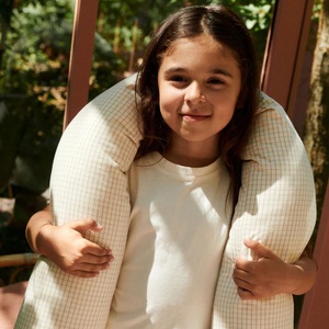 Coussin de protection 175xØ13cm SKYE Dear April Mini Check