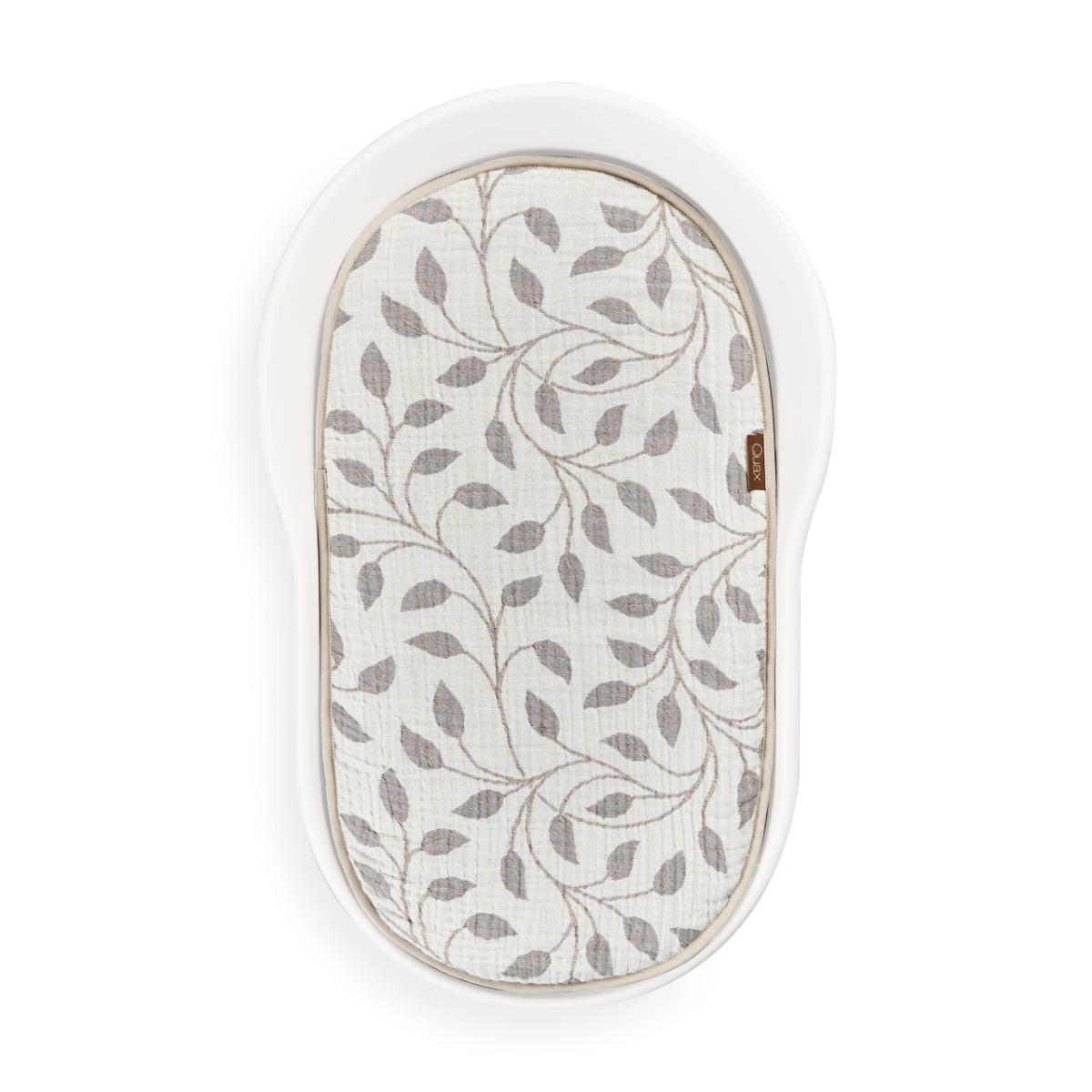 Coussin pour matelas à langer Mamee NATURAL Quax Leaf