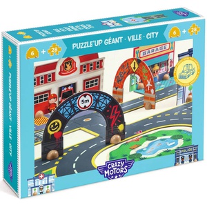 Crazy Motors Puzzl'Up Ville-Géant - 33 pcs Djeco