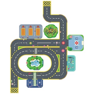 Crazy Motors Puzzl'Up Ville-Géant - 33 pcs Djeco