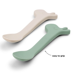 Cuchara de Silicona 2er-Pack Lalee Verde Done by Deer