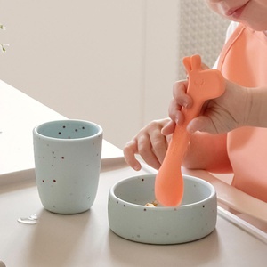 Cuchara de Silicona 2er-Pack Lalee Verde Done by Deer