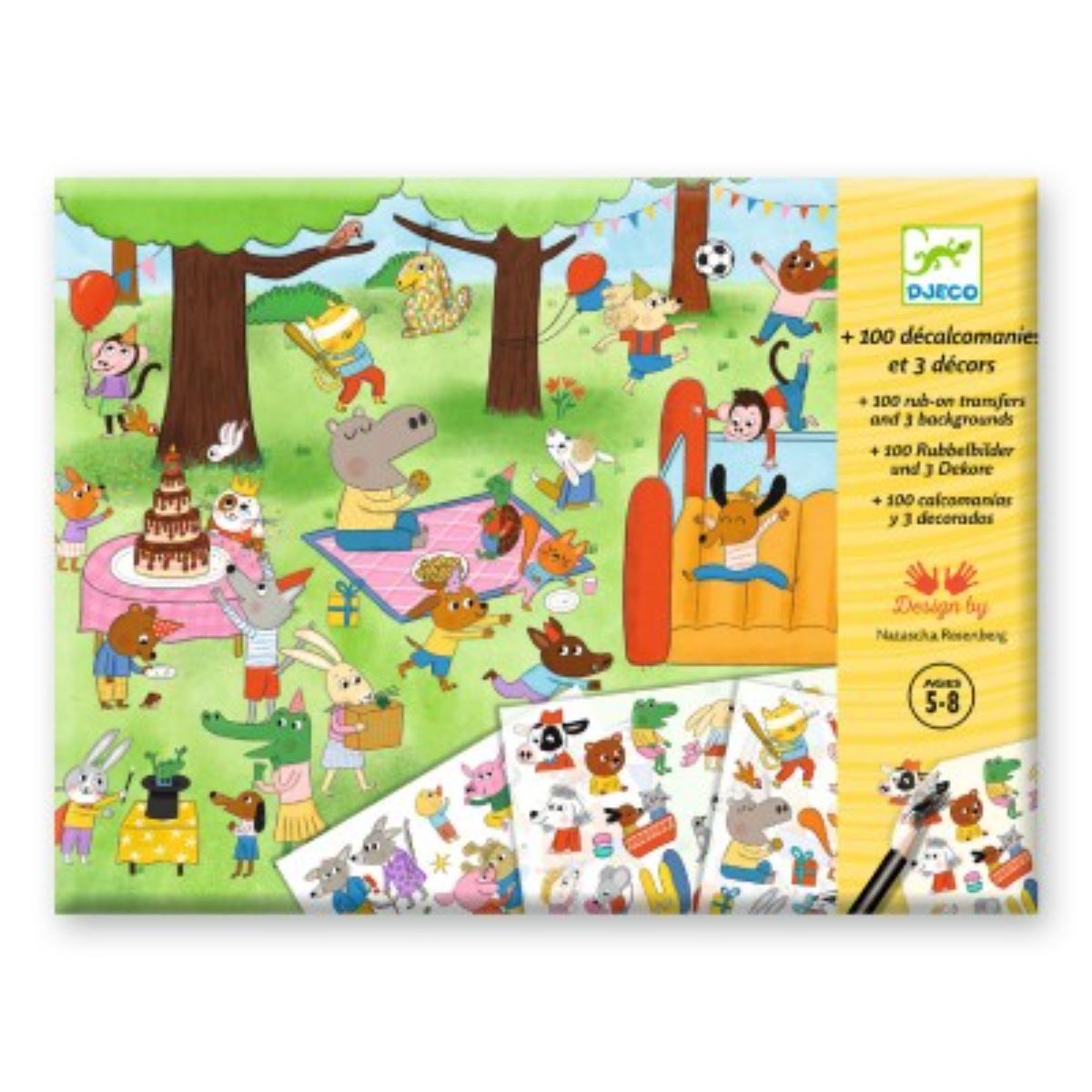 Decalcomanies C'est la fête ! Djeco