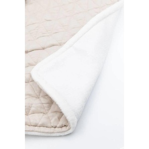 Decke 100x75cm Bamboom birch sand