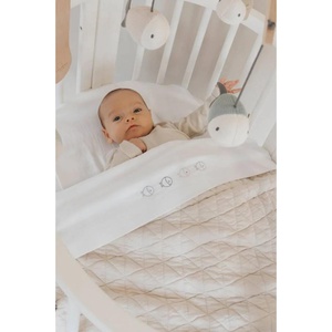 Decke 100x75cm Bamboom birch sand