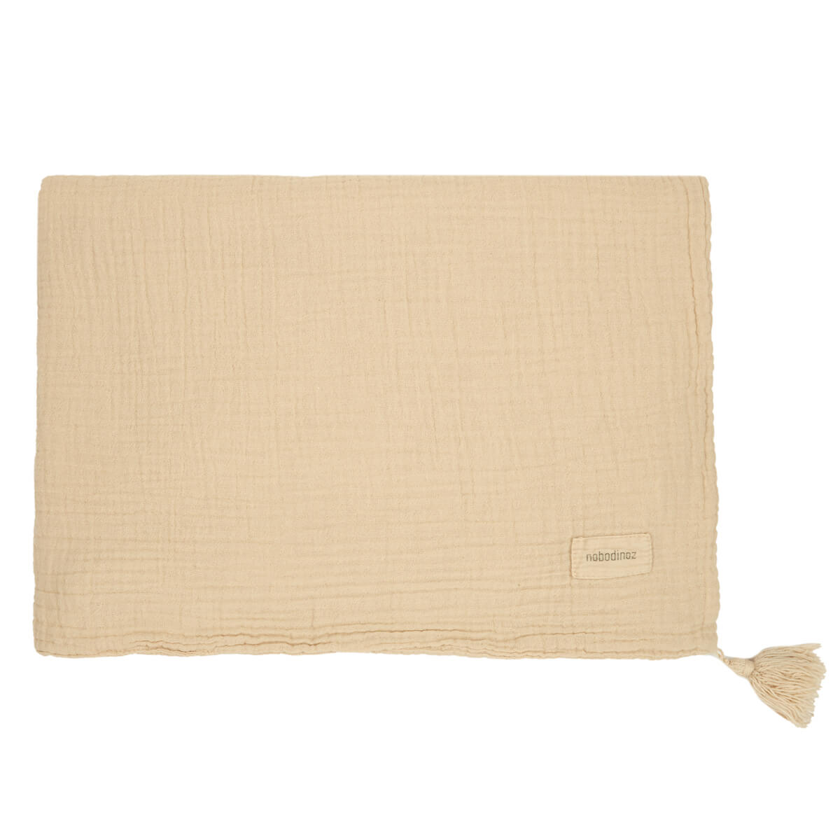 Decke 65x100cm WABI SABI Nobodinoz Ingwer