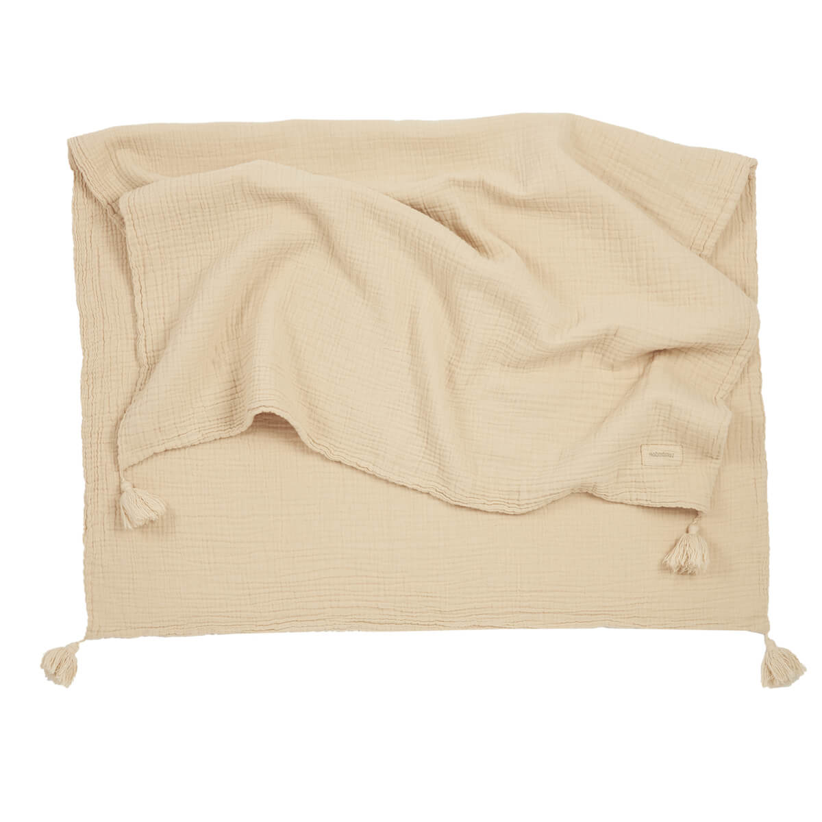 Decke 65x100cm WABI SABI Nobodinoz Ingwer