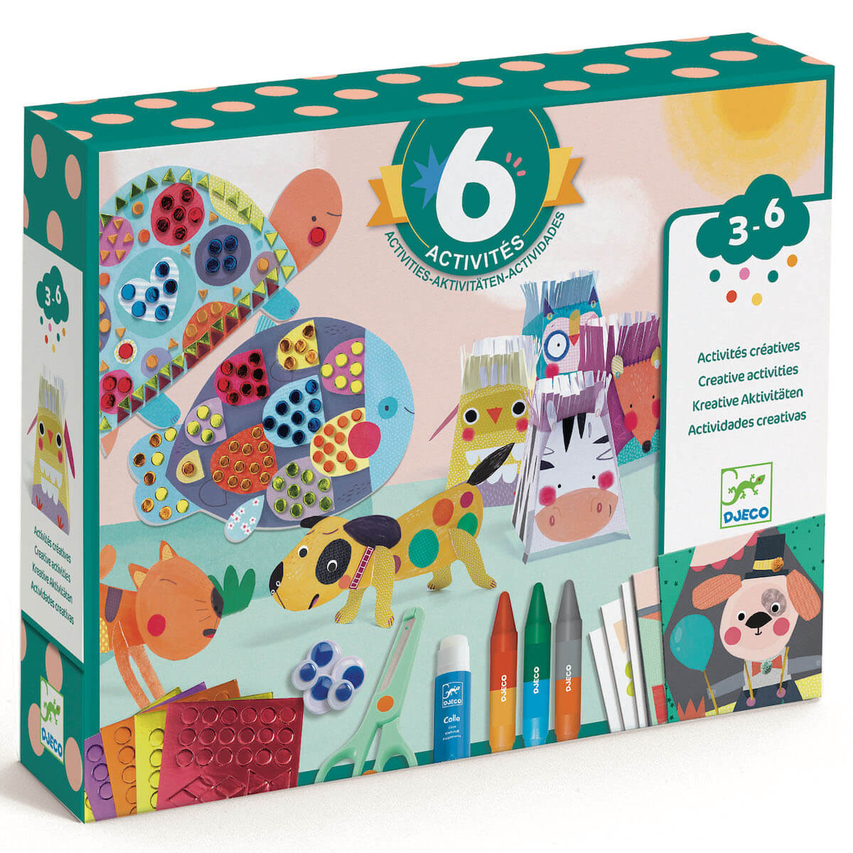 Die Tiere und ihre Häuser LES PETITS Djeco