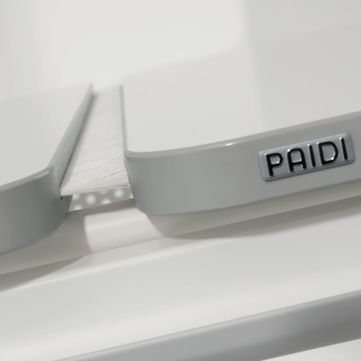 DIEGO GT Schreibtisch 130x70cm, Tischplatte Kreideweiß, Gestell Schwarz DIEGO Schreibtische Paidi Schwarz Weiß