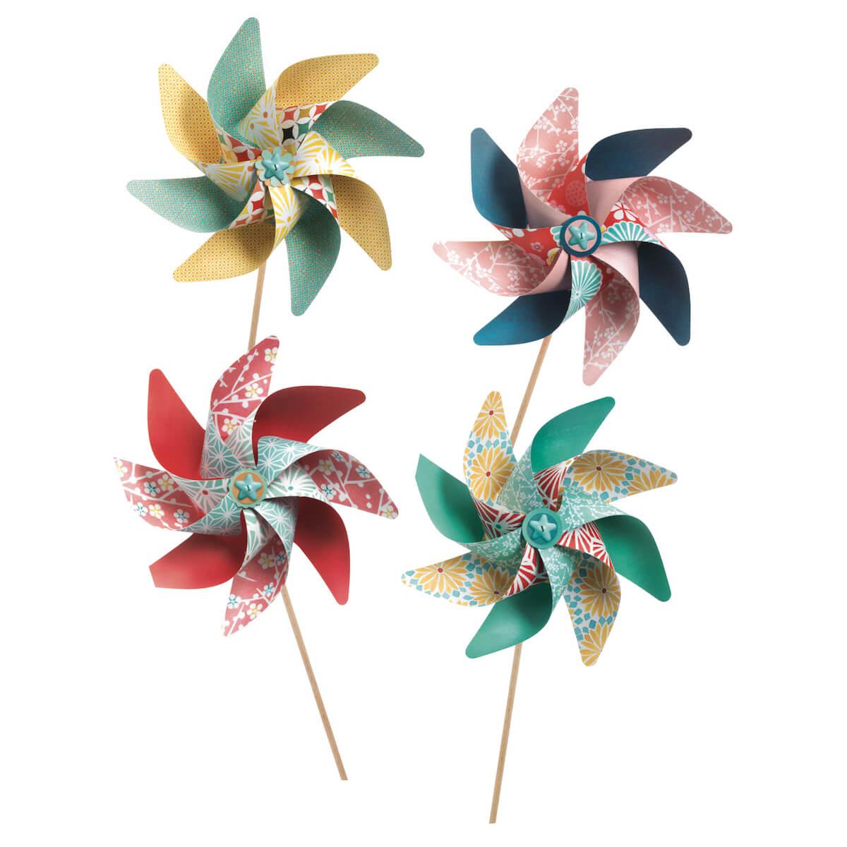 DIY - Moulins à vent SWEET Djeco WIP