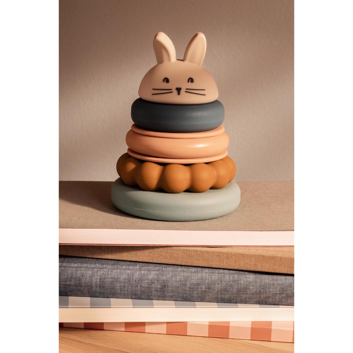 Donata Silicone Stacking Tower Liewood Sandy multi mix