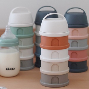 Dosierbox 4 Fächer Beaba terracotta