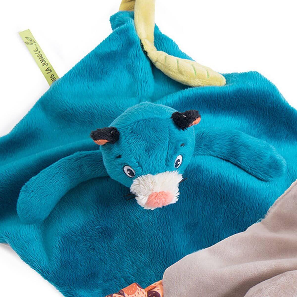 Doudou cache-cache koala et panthère Dans la jungle