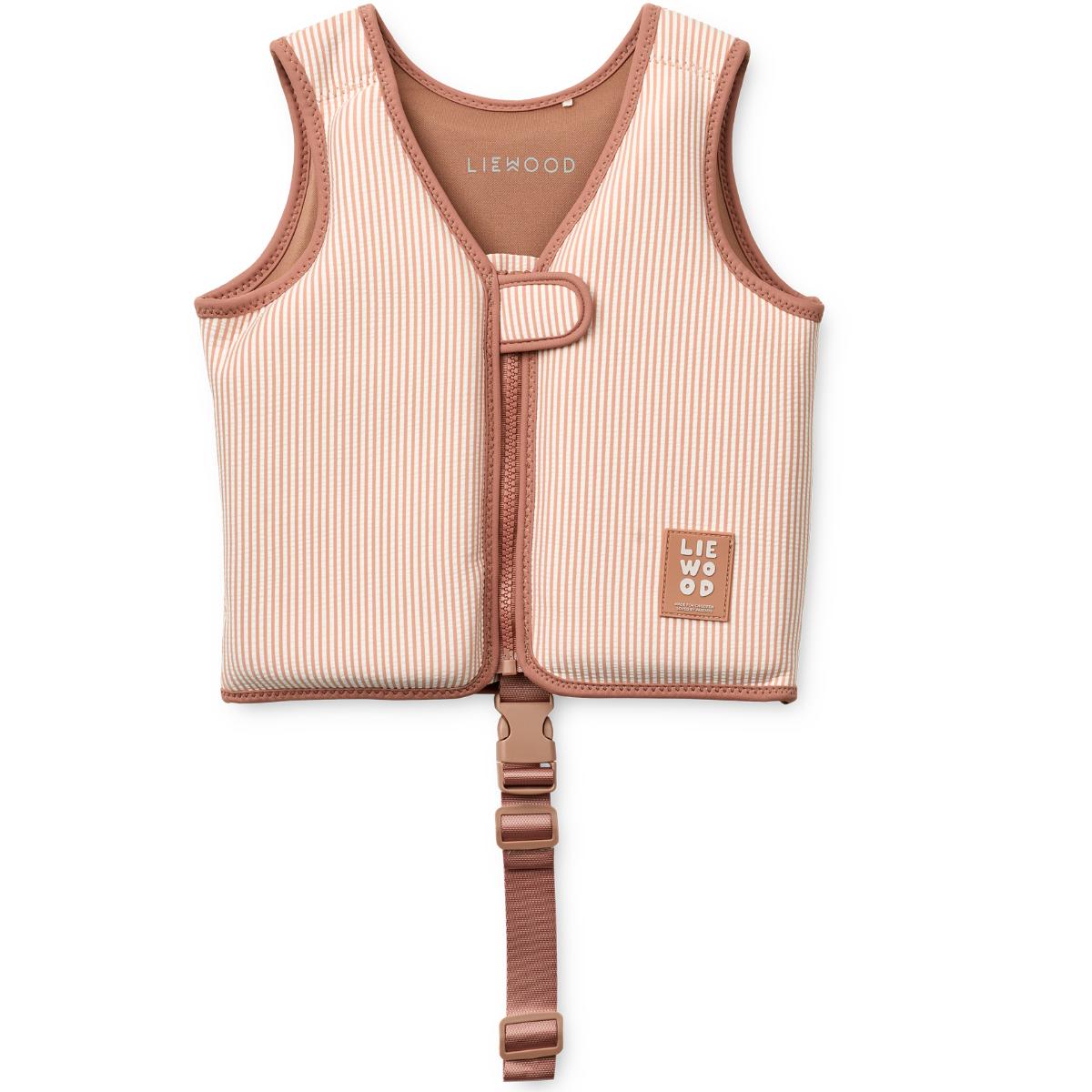 Dove Seersucker Swim Vest 11-15Kg Liewood Y/D stripe Pale tuscany Creme de la creme