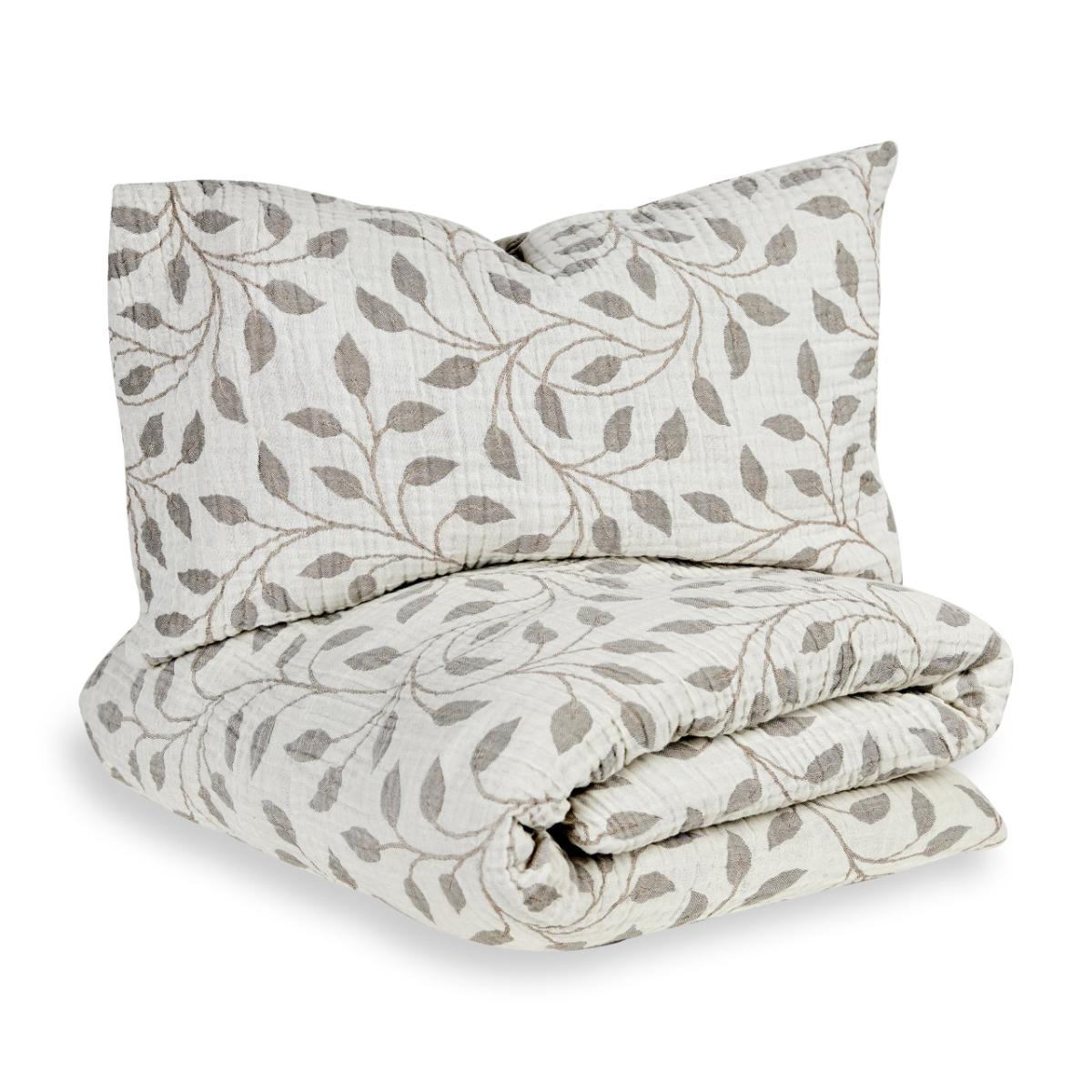 Drap Couette R/V Quax natural Leaf