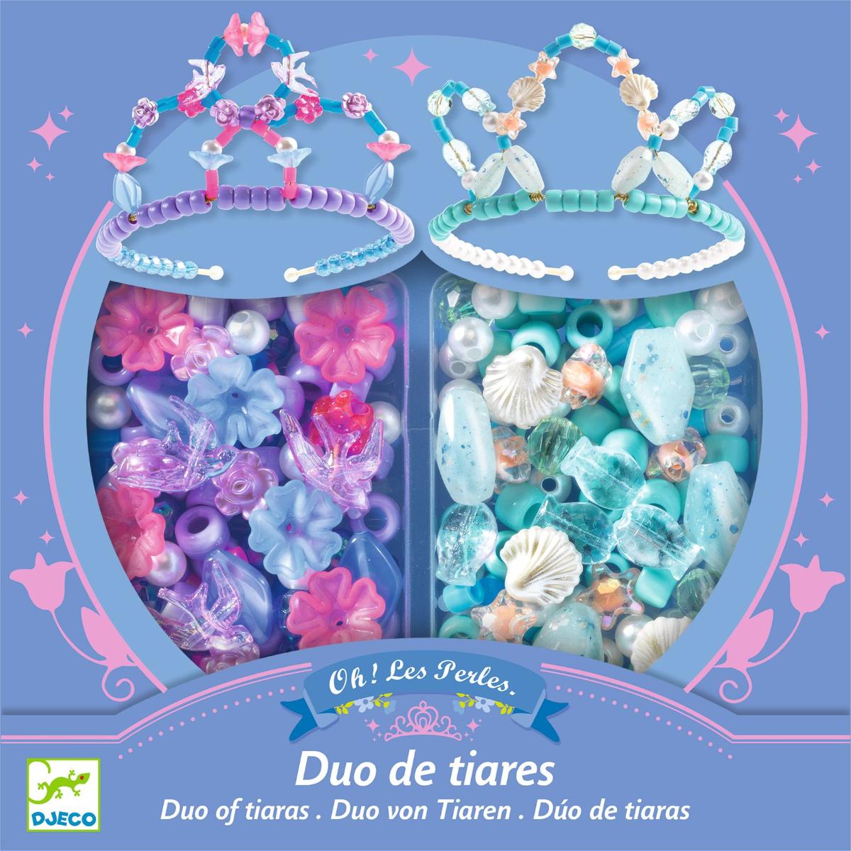 Duo de tiares, Bleu Djeco