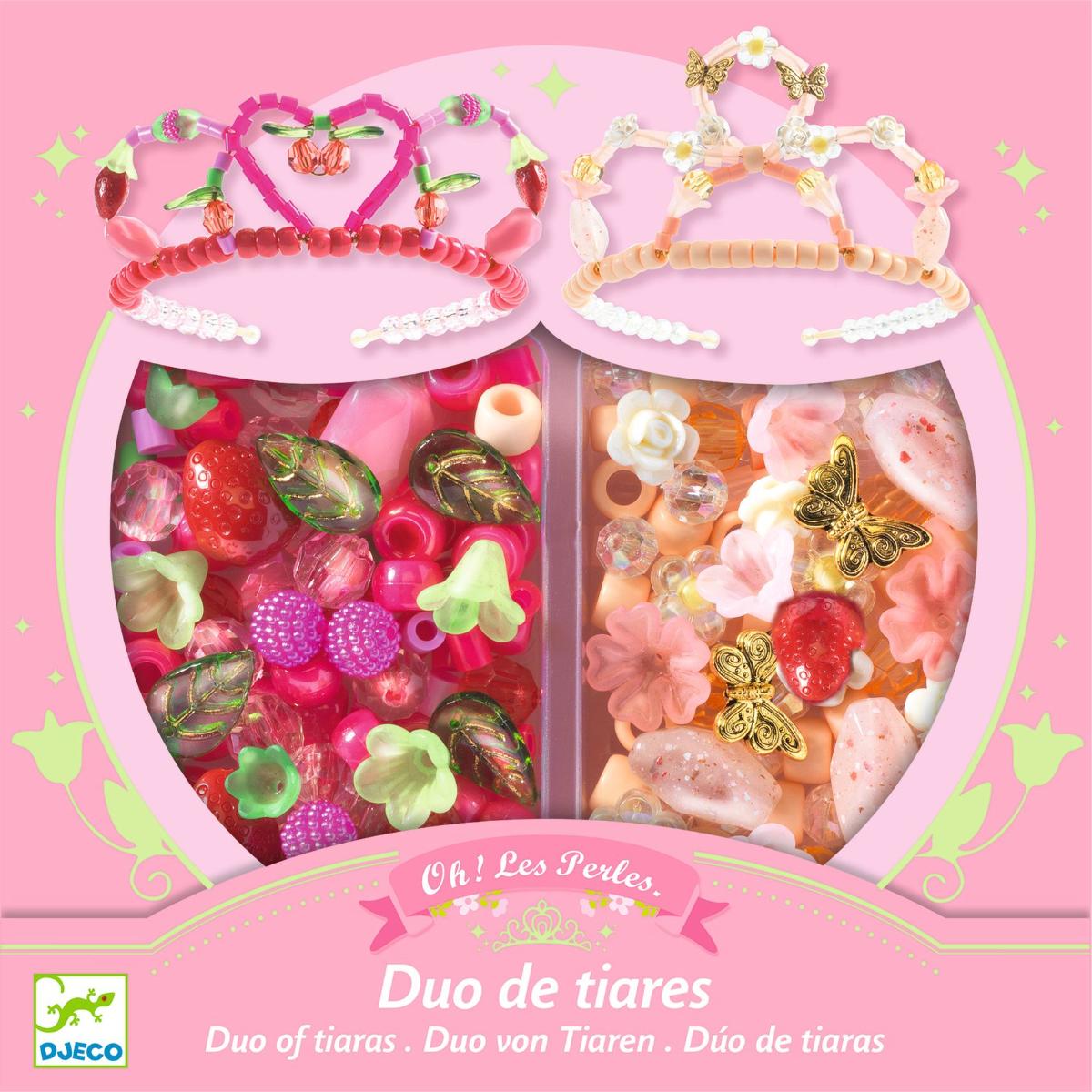 Duo de tiares, Rose Djeco