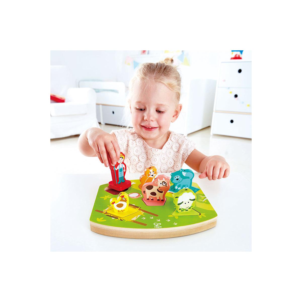 Einlegepuzzle FARMYARD Hape