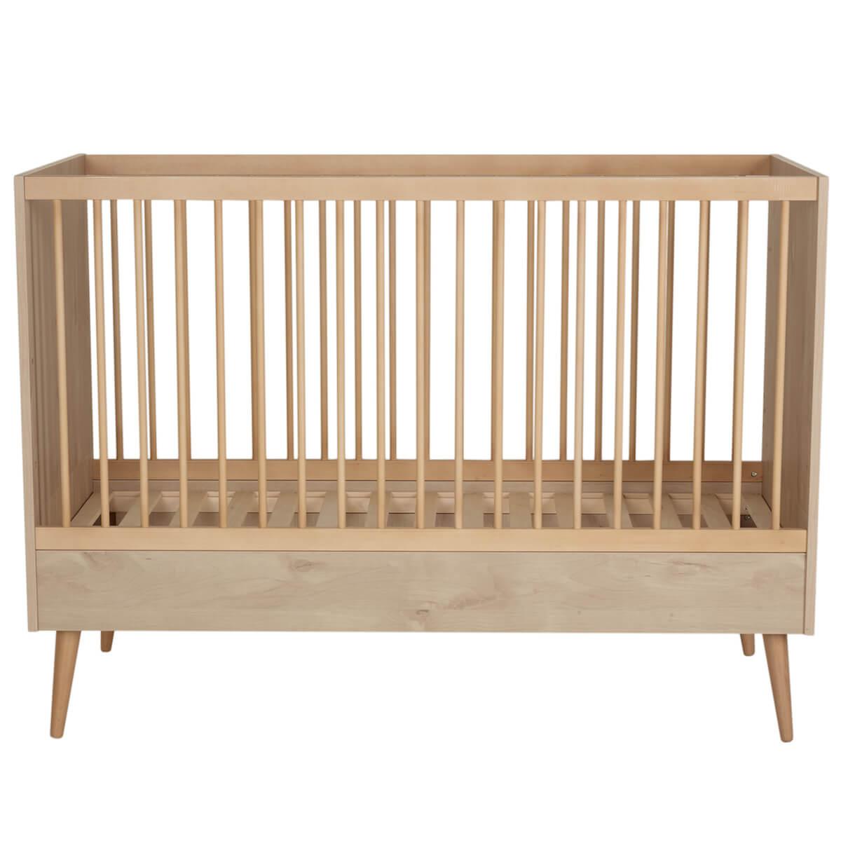 Einzelbett 70x140cm COCOON Quax Natural Oak