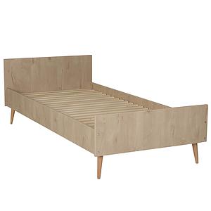 Einzelbett 90x200cm COCOON Quax Natural Oak