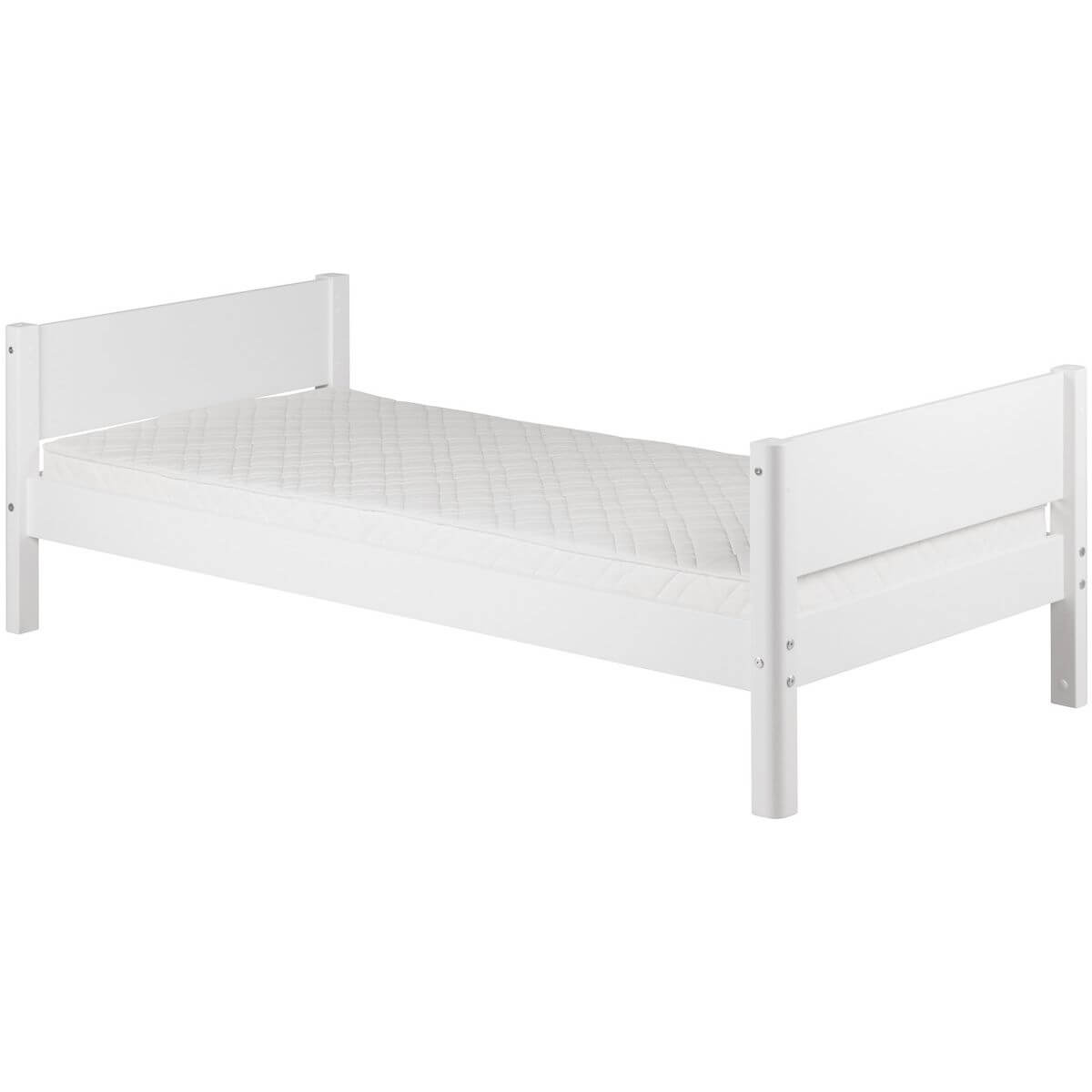 Einzelbett 90x200cm WHITE Flexa weiß