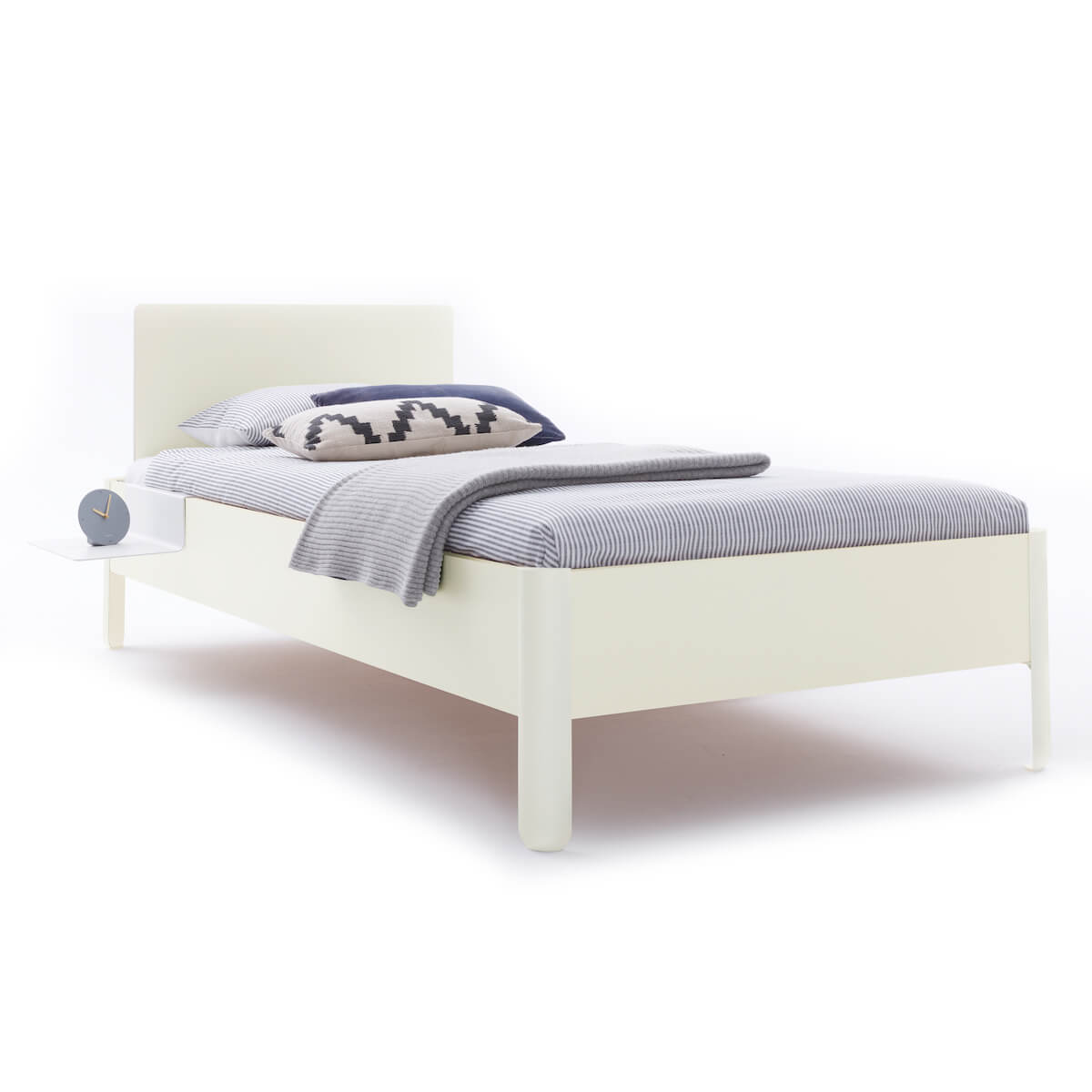 Einzelbett mit Kopfteil 120x200cm NAIT Müller Small Living Brillantgelb