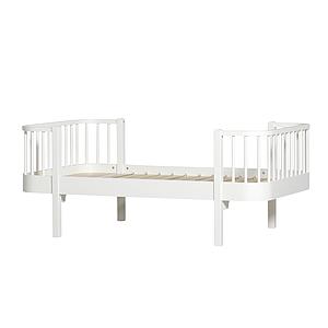Einzelbett mitwachsend 90x160cm WOOD ORIGINAL Oliver Furniture weiß