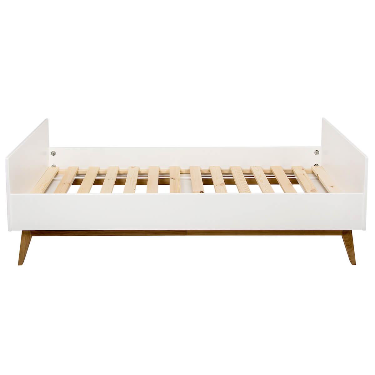 Einzelbett mitwachsend 90x200cm TRENDY Quax weiß