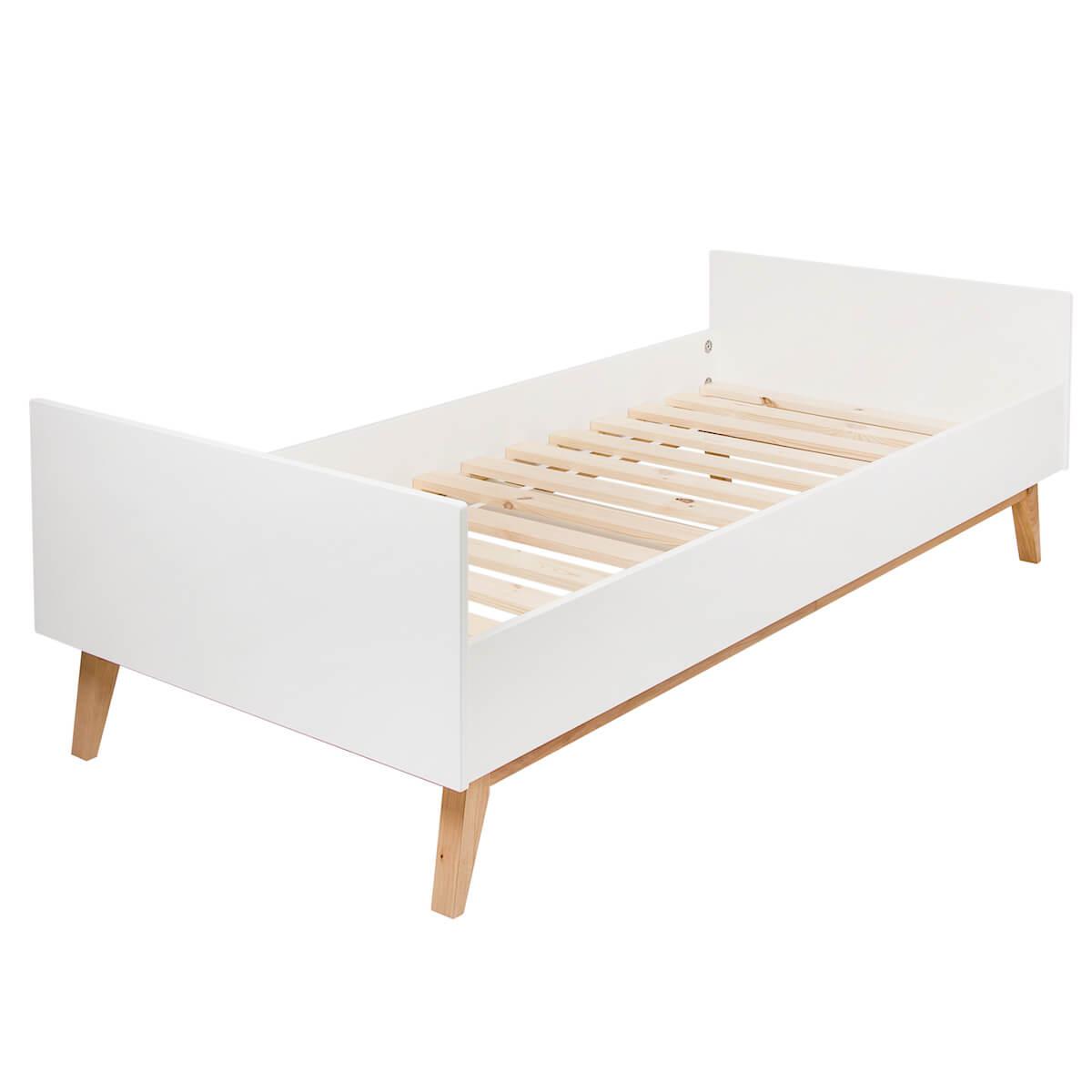 Einzelbett mitwachsend 90x200cm TRENDY Quax weiß