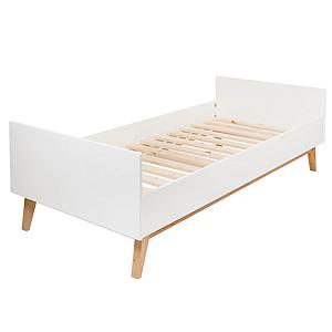 Einzelbett mitwachsend 90x200cm TRENDY Quax weiß