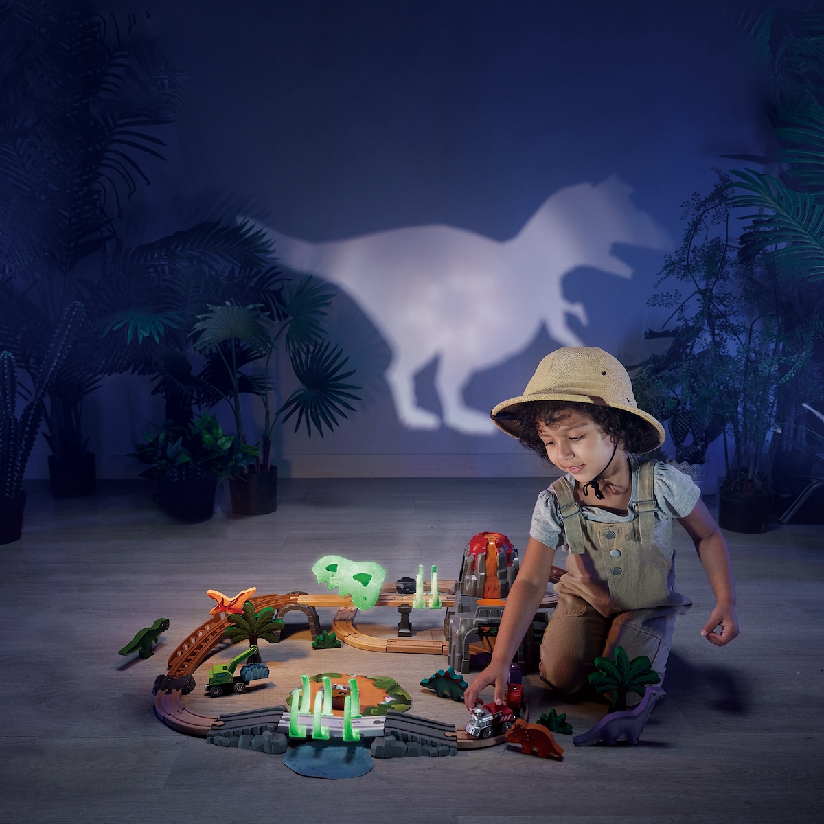 Eisenbahn Abenteuer Set Dino Hape