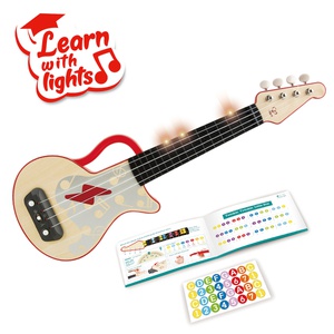 Elektrische Lern-Ukulele Hape rot