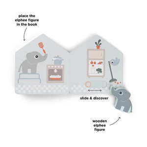 Elphee's home board book Deer friends Farbmischung Done by Deer