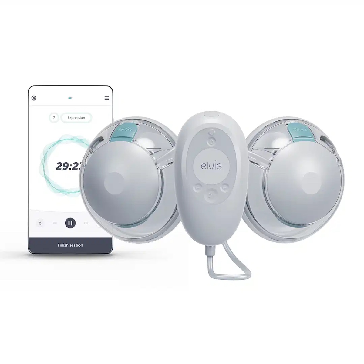 Elvie Double Stride 2 Elektrische Milchpumpe