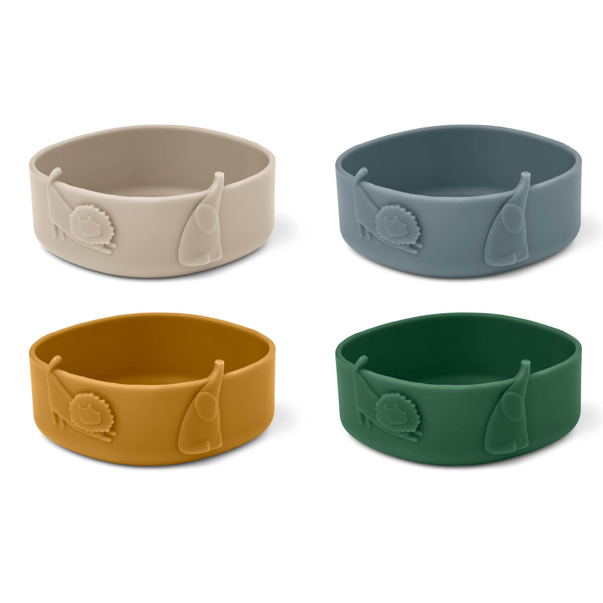 Emily Bowl 4-Pack Liewood Garden green multi mix Drop 1/24