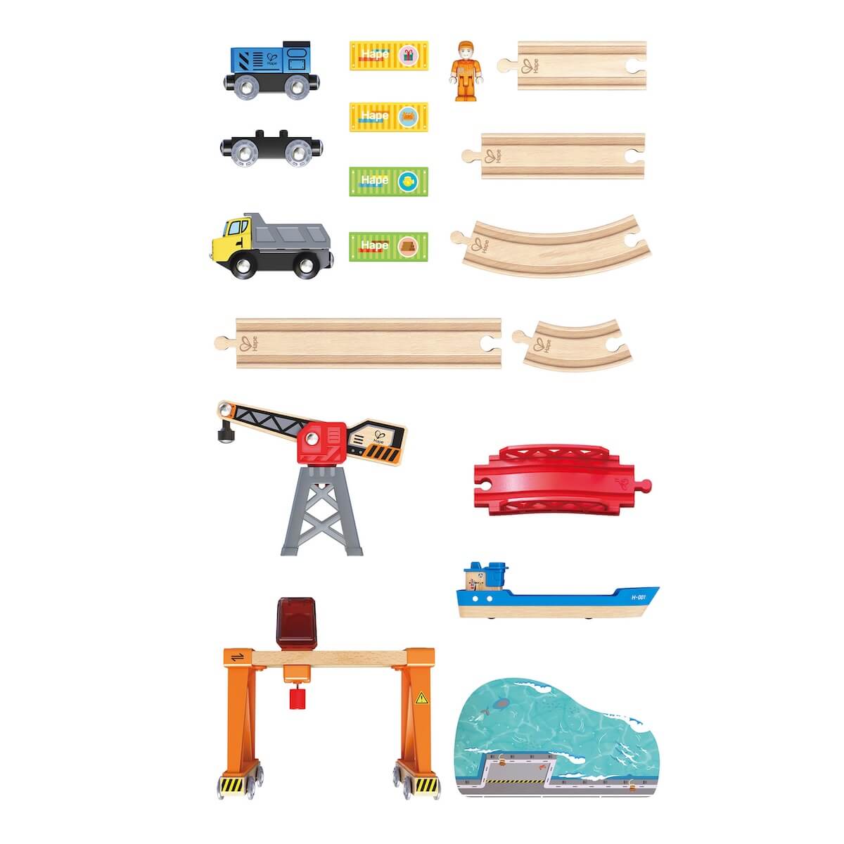 Equipo de puerto de elevación y carga Hape